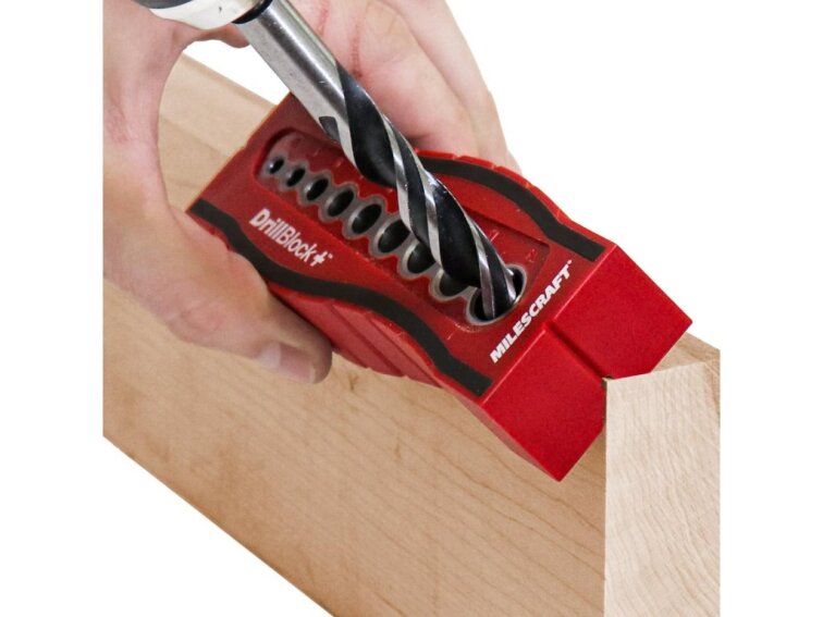 Milescraft | Vrtací šablona s ocelovými pouzdry - DrillBlock+