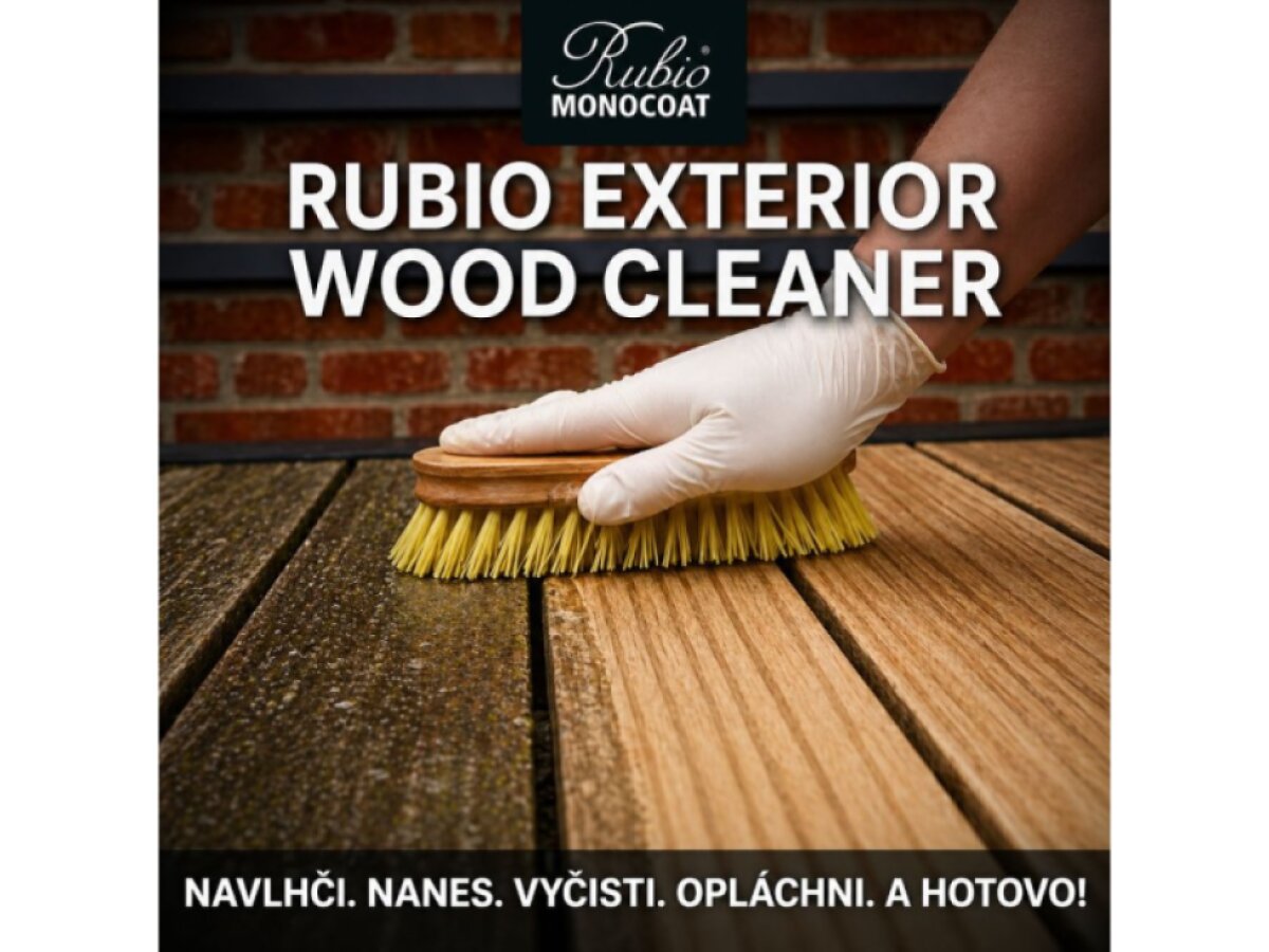Rubio Monocoat | Exterior Wood Cleaner – čistič dřeva venku