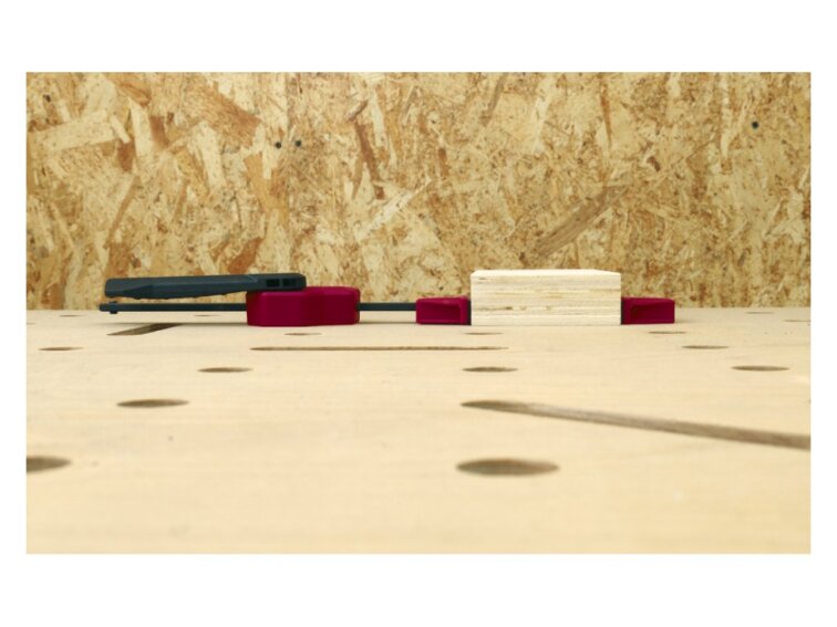 Piher | Ploché svěrky do děrovaných stolů TCH