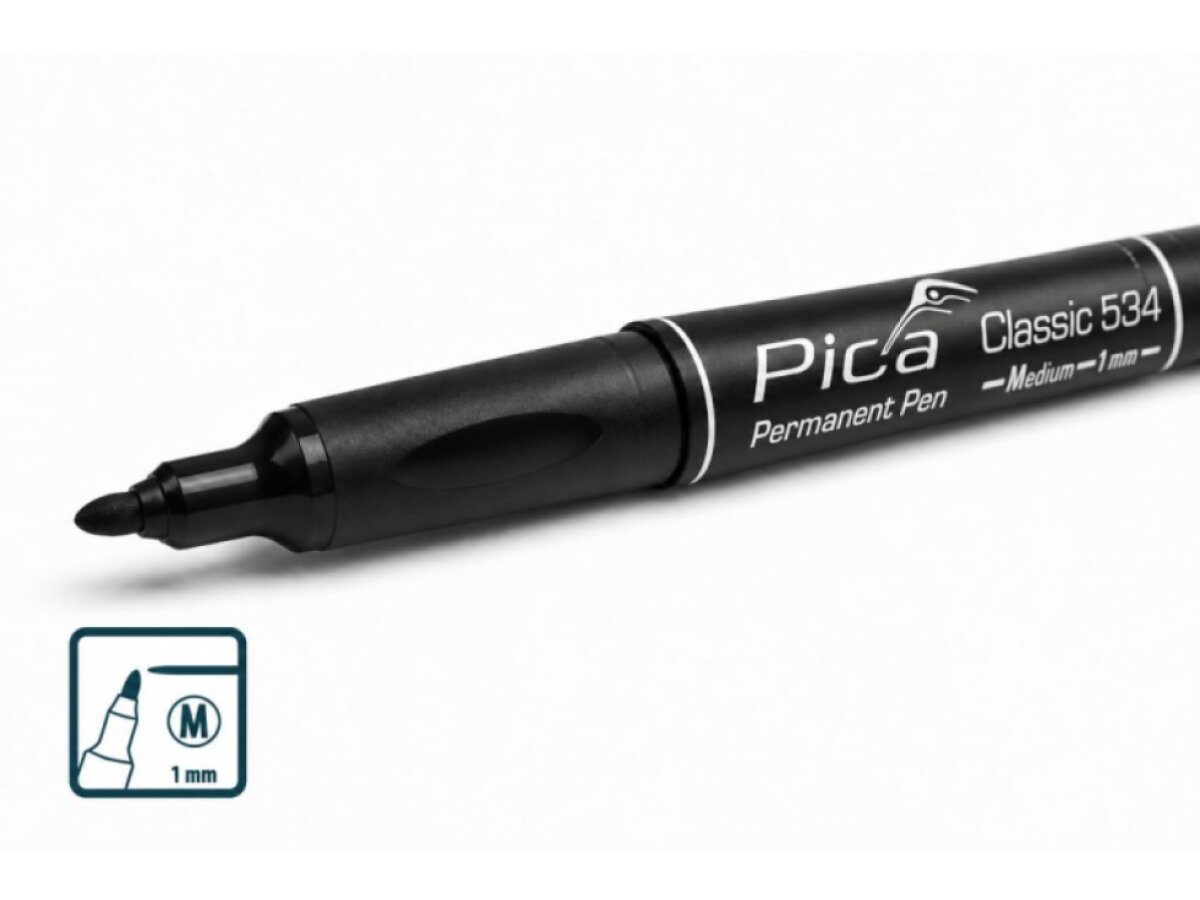 Pica | Classic 534 Medium 1 mm – permanentní popisovač pro výrazné značení