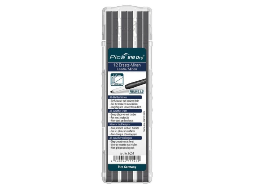Pica - wet wood pencils for carpenter's pencil