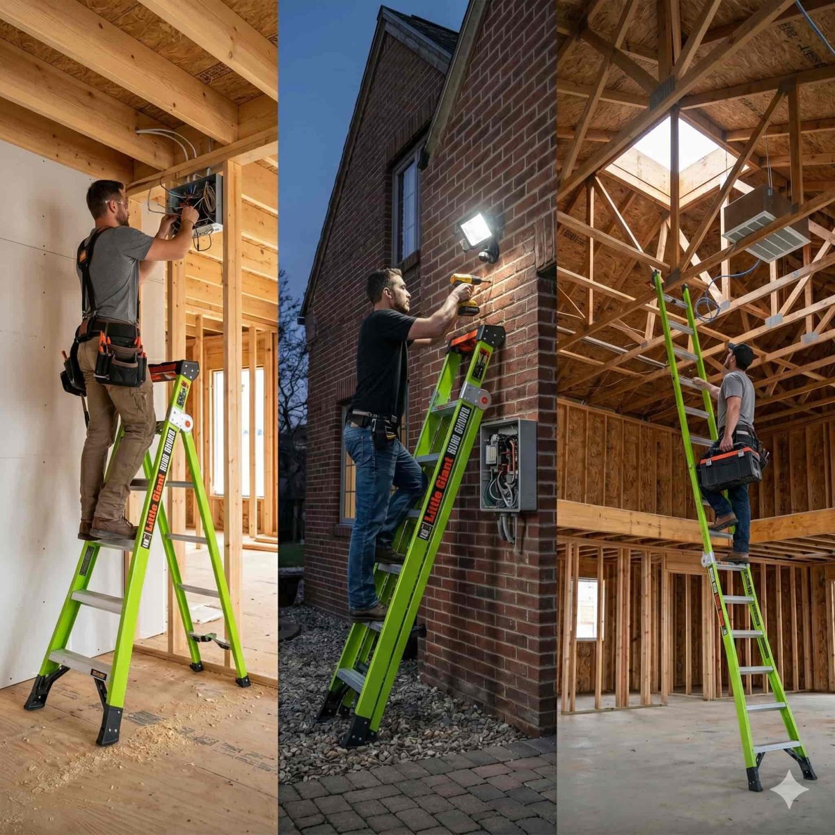 Litlle Giant | Nevodivý žebřík King Kombo Industrial