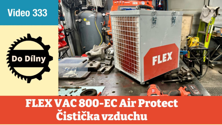 FLEX | VAC 800-EC HEPA H14 – čistička vzduchu