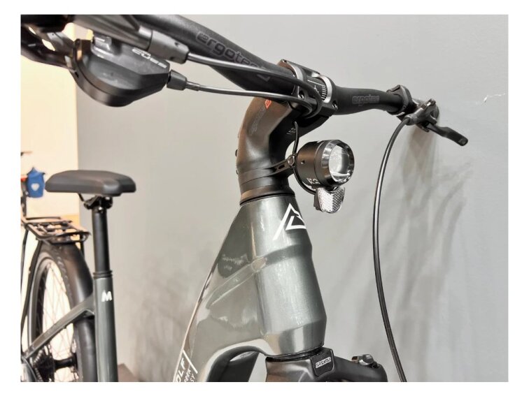 STEPPENWOLF Transterra Easy 9.1 DJI Avinox 800Wh, titanium grey gloss, elektrokolo s nízkým nástupem