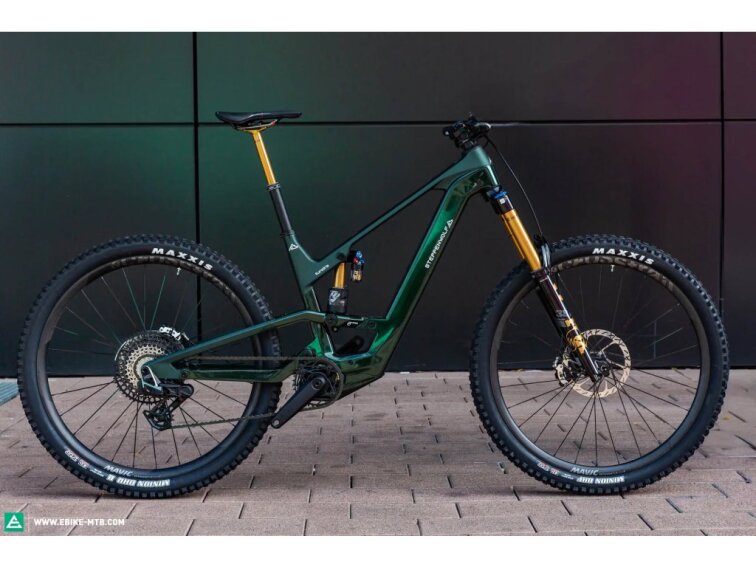 STEPPENWOLF Tundra 11.0 DJI Avinox 800 Wh teal olive matt, celoodpružené elektrokolo