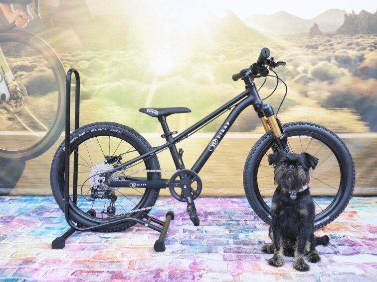 KUbikes 20S MTB Disc Black, 8,8kg, lehké dětské kolo