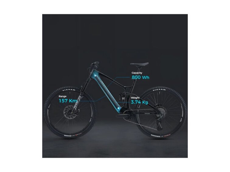 Teewing Turbo Force XT - DJI Avinox, 800Wh - celoodpružené elektrokolo