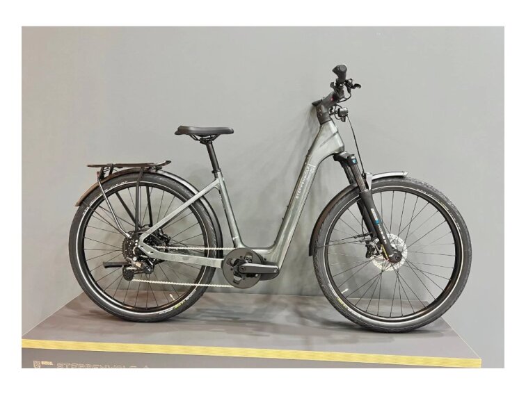 STEPPENWOLF Transterra Easy 9.1 DJI Avinox 800Wh, titanium grey gloss, elektrokolo s nízkým nástupem