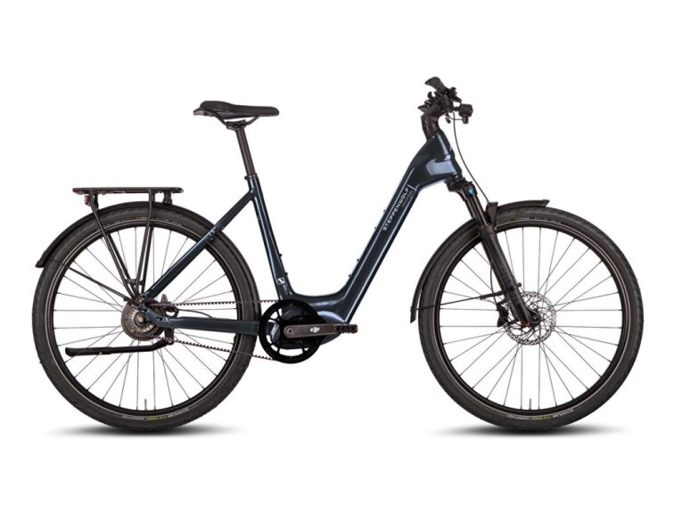 STEPPENWOLF Transterra Easy 9.0 DJI Avinox 800 Wh atlas blue gloss, elektrokolo s nízkým nástupem