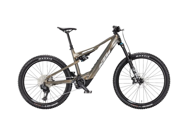KTM MACINA KAPOHO 8971 Di2 olive pearl, 800Wh, 2026, celoodpružené elektrokolo