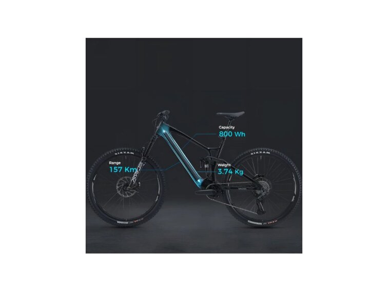 Teewing Turbo Force XT - DJI Avinox, 800Wh - celoodpružené elektrokolo