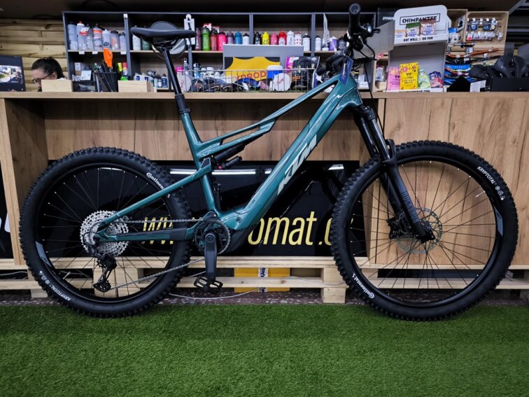 KTM MACINA KAPOHO 8973 L, oxygen green, 800Wh, 2026, celoodpružené elektrokolo