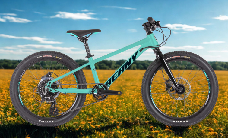 Lehké dětské kolo BEANY BLASTER XC 24 mint