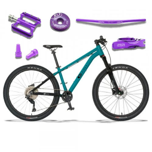 KUbikes 26 Trail AIR - Tyrkys - laser Purple, lehké dětské kolo