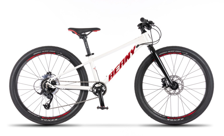 Lehké dětské kolo BEANY BLASTER XC 24 - bílá 8,8kg