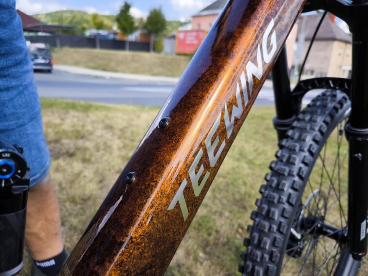 Teewing Turbo Force PRO - motor DJI Avinox, 800Wh - celoodpružené elektrokolo