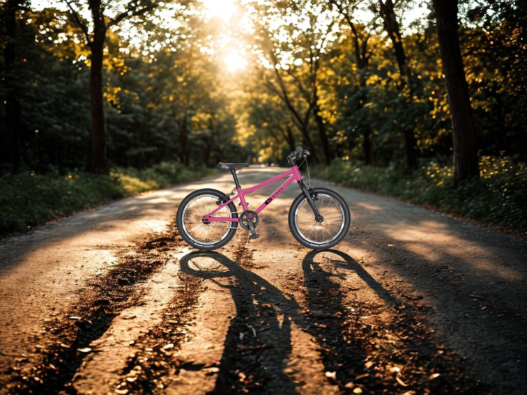 Dětské MTB kolo Kubikes 16L - růžová lazura