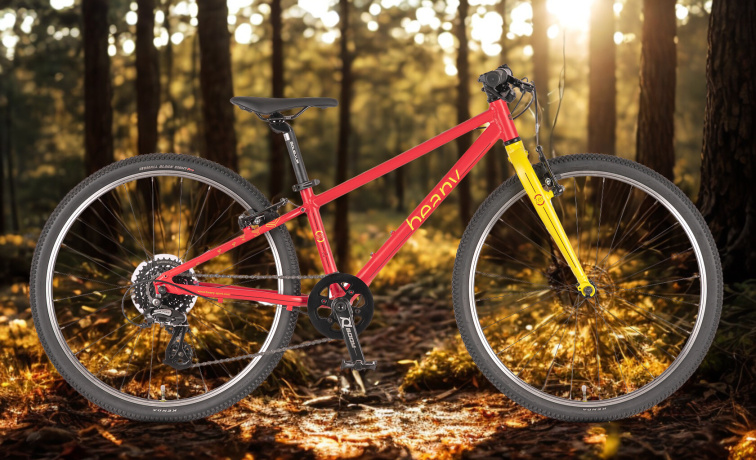 Dětské kolo BEANY ZERO 24 RED