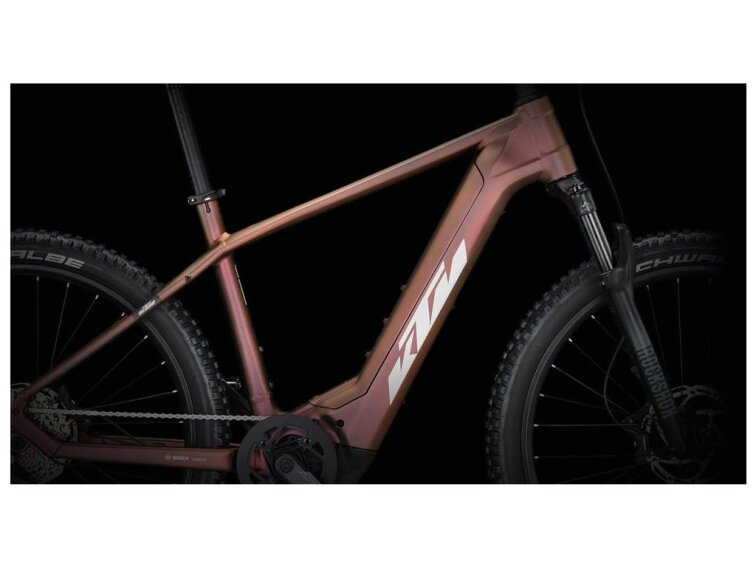 KTM MACINA TEAM 792 – Glorious Sunset Matt (Silver+Black), Bosch 750 Wh