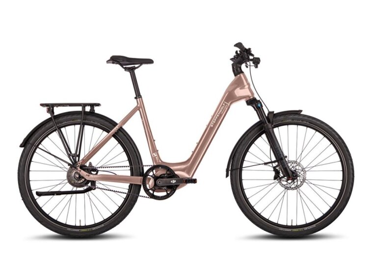 STEPPENWOLF Transterra Easy 9.0 DJI Avinox, 800Wh, champagne gloss, elektrokola s nízkým nástupem