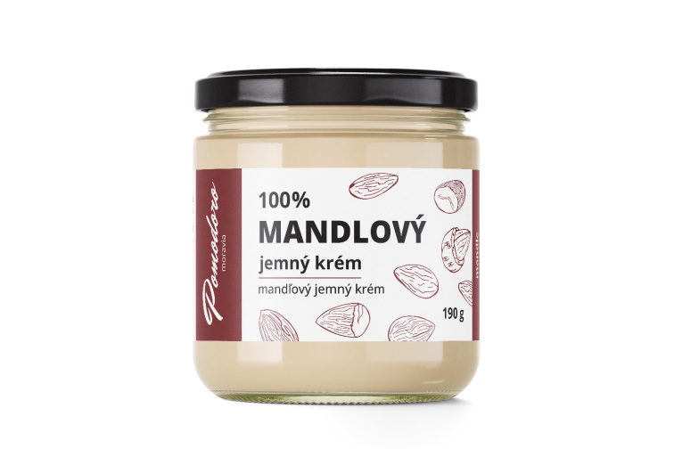 100% Mandľový krém - jemný 190 g