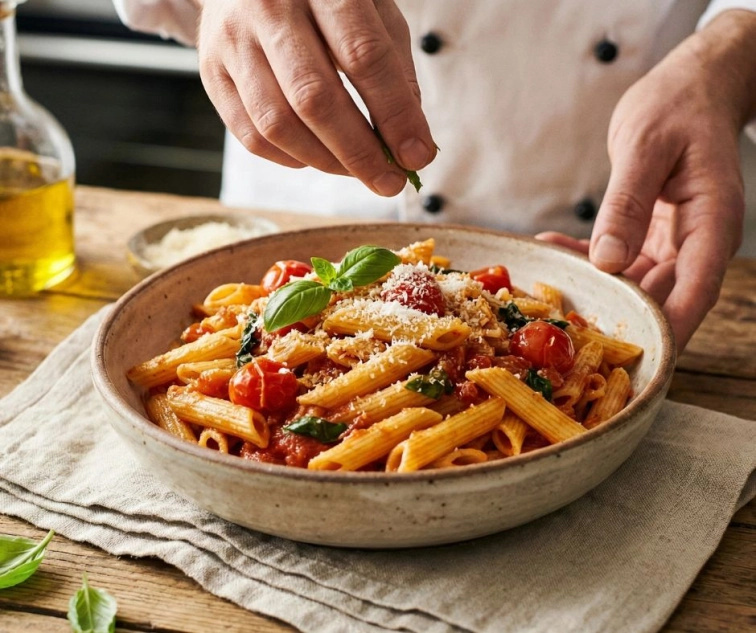 Talianske cestoviny Penne 400g - ručná výroba z pšenice durum