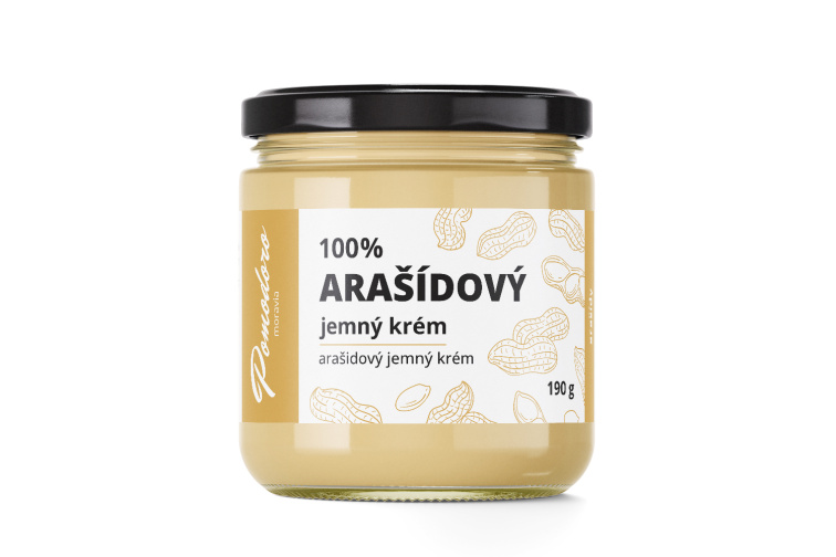 100% Arašidový krém – jemný 190 g