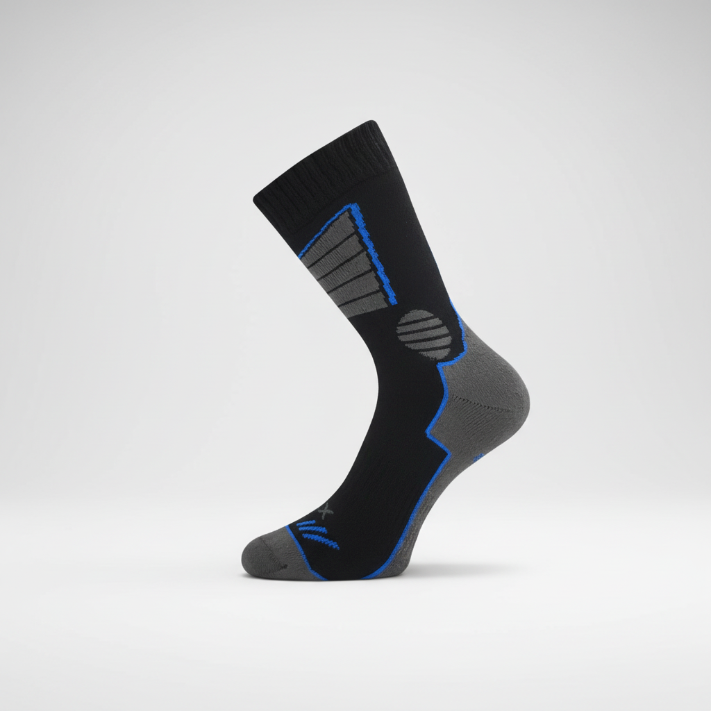 Ponožky sportovní froté THERMAX černé (3 páry)