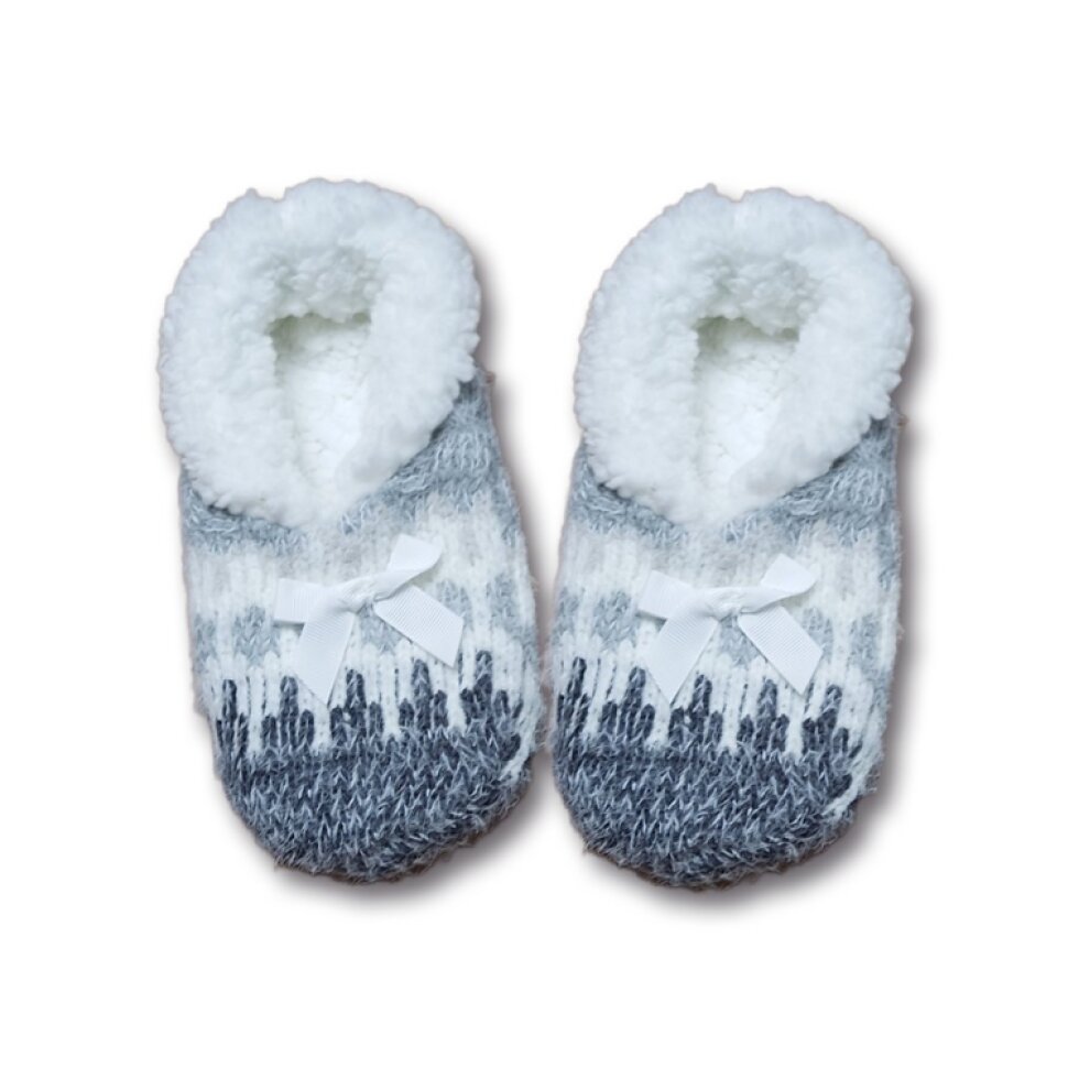 Domácí ponožky s ABS chodidlem