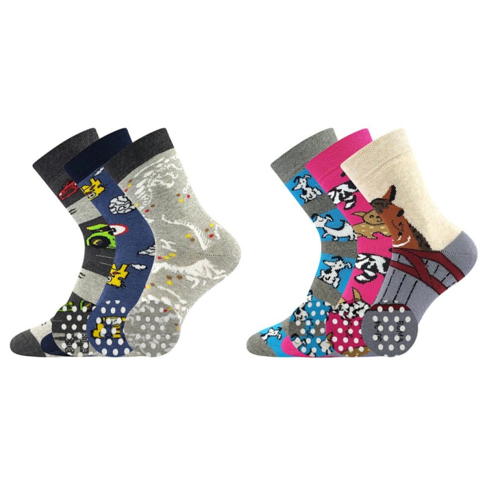 Ponožky Sibiř dětská 07 ABS