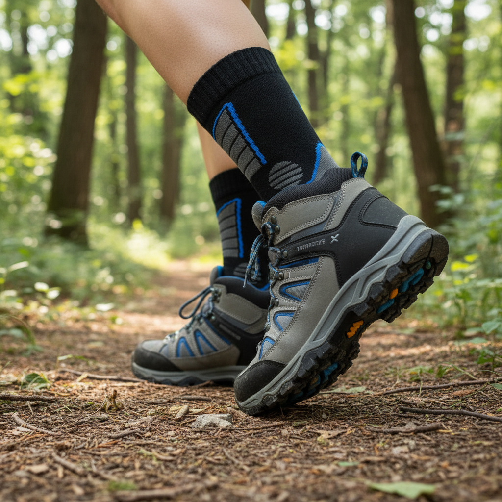 Ponožky sportovní froté THERMAX černé (3 páry)