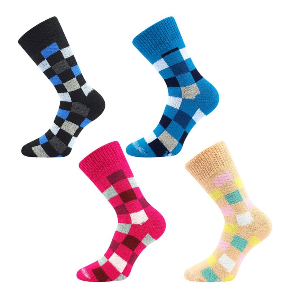 Ponožky Spací - KOSTKY