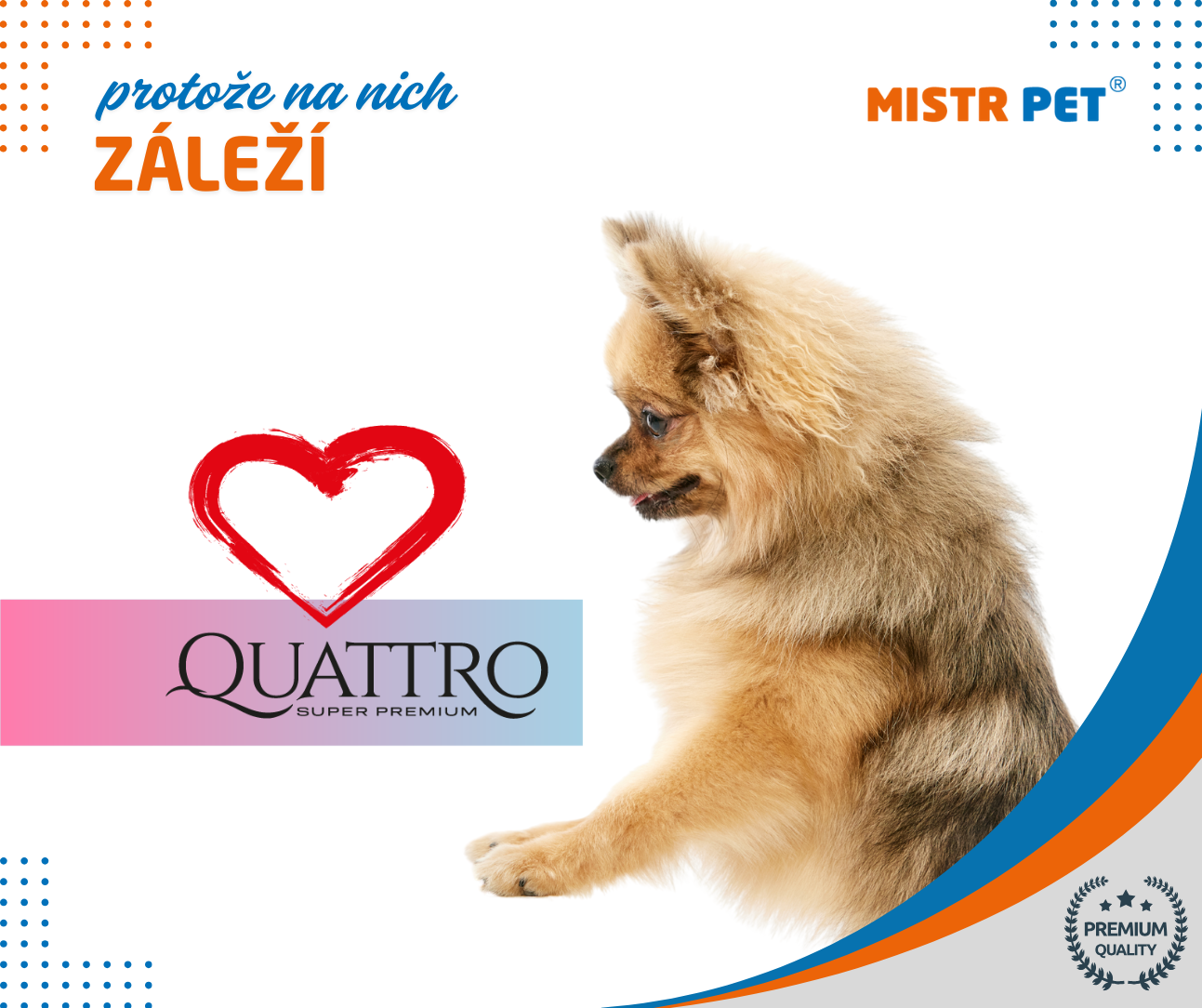 Quattro Adult Mini SB s extra lososem