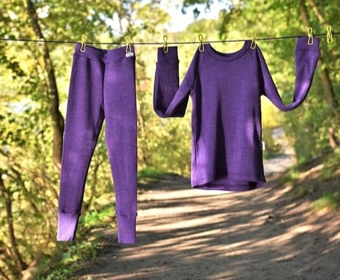 ActiveKids merino teplé detské tričko s dlhým rukávom