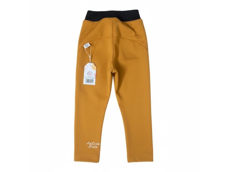 ActiveKids zateplené detské softshellové nohavice - Slim
