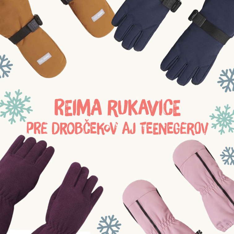 Reima detské fleecové rukavice Varmin