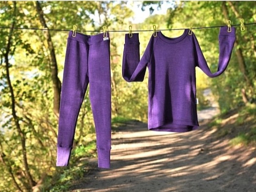 ActiveKids merino teplé detské tričko s dlhým rukávom