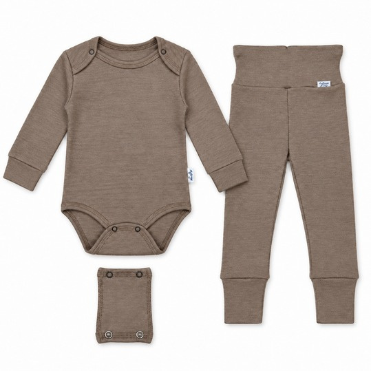 ActiveKids teplé detské merino body s dlhým rukávom