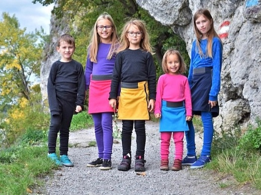 ActiveKids merino teplé detské tričko s dlhým rukávom
