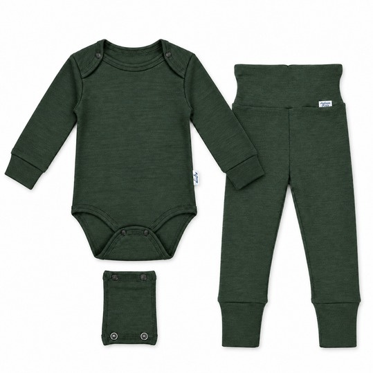 ActiveKids teplé detské merino body s dlhým rukávom