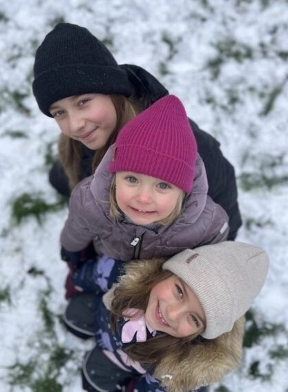 Hrubá pletená zimná čiapka z merino vlny junior Kama