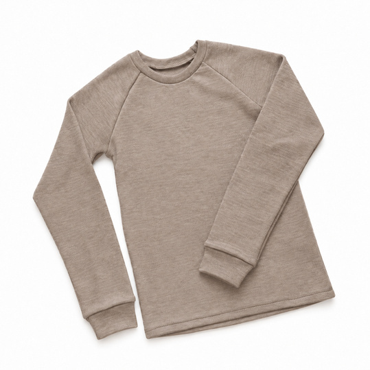 ActiveKids merino teplé detské tričko s dlhým rukávom
