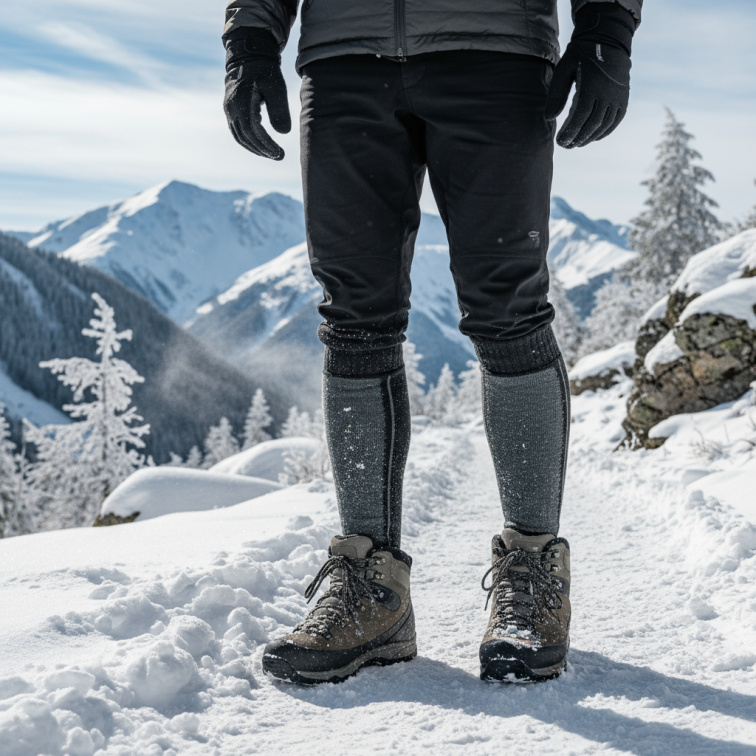 PRO-MERINO High – Zátěžové zimní merino podkolenky