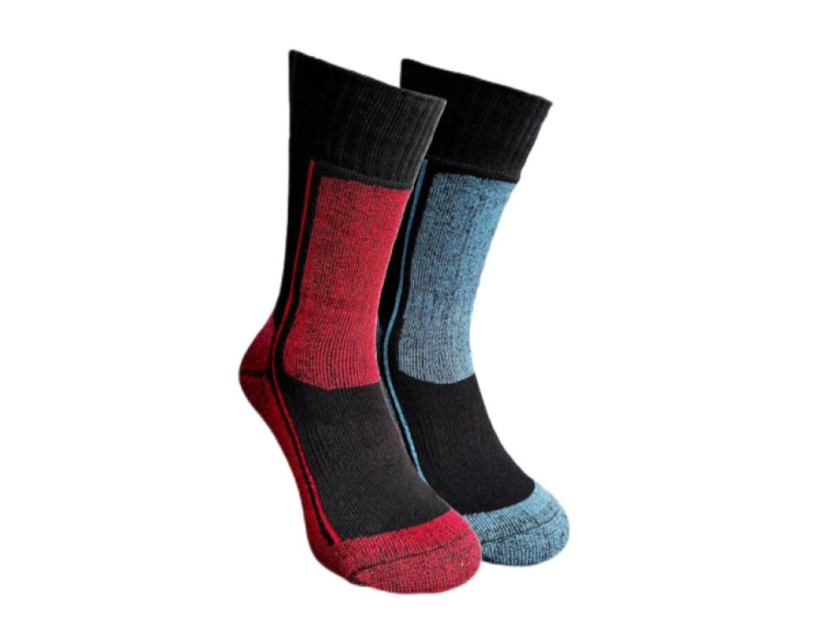 PRO-WINTER - Zimní bavlněné thermo ponožky