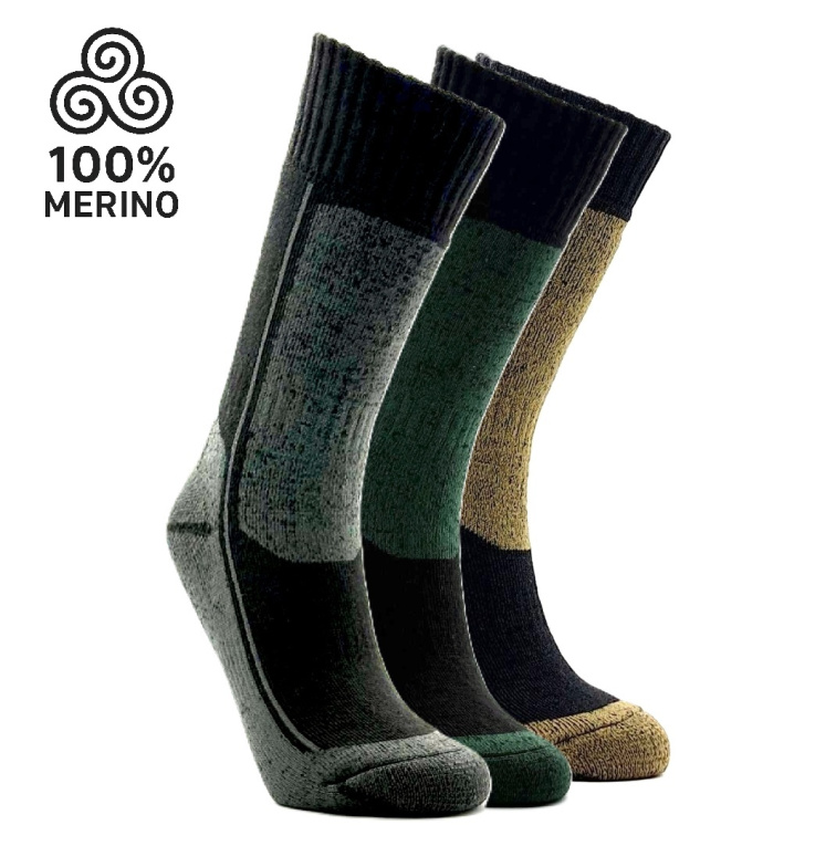 PRO-MERINO - Zimní antibakteriální ponožky