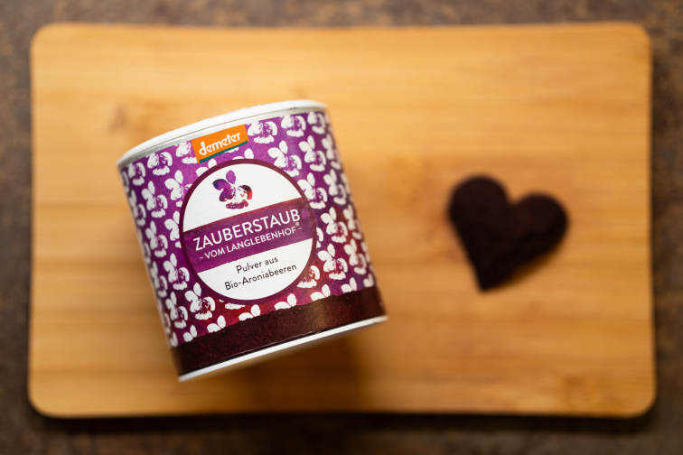 Prášok z BIO plodov arónie - jarabina čierna, Demeter, 100 g