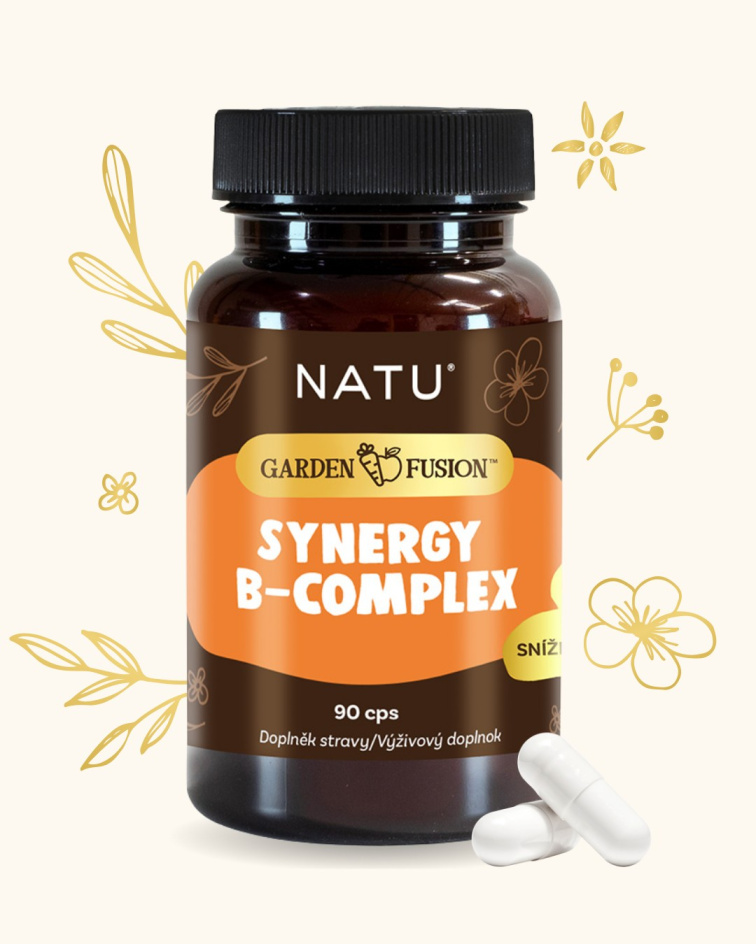 Garden Fusion Synergy B-Complex+cholin 90 kapslí