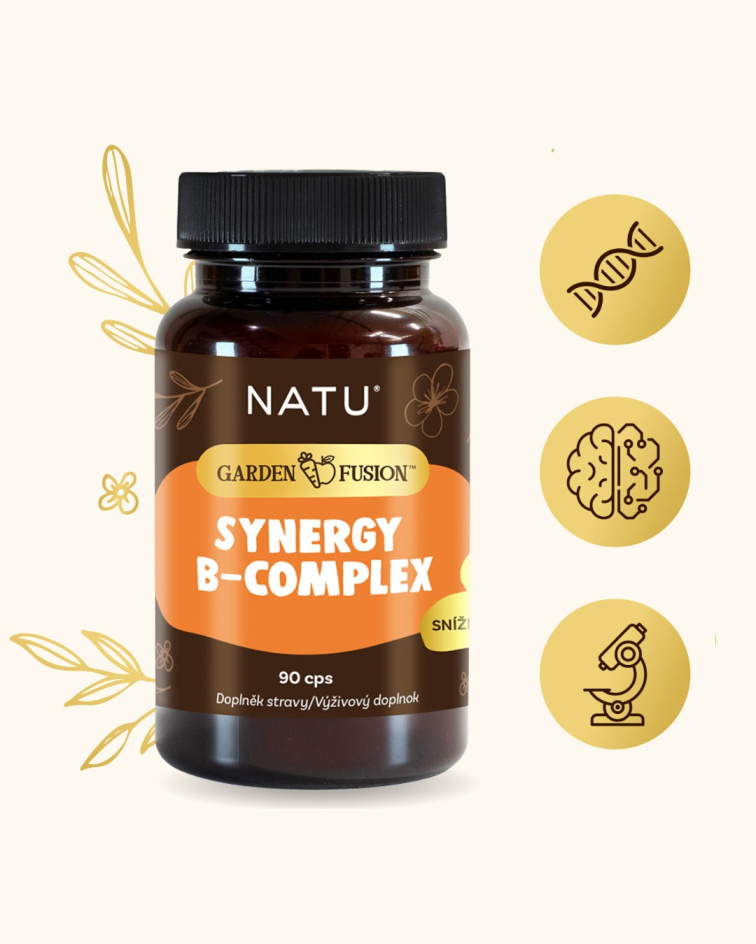 Garden Fusion Synergy B-Complex+cholin 90 kapslí