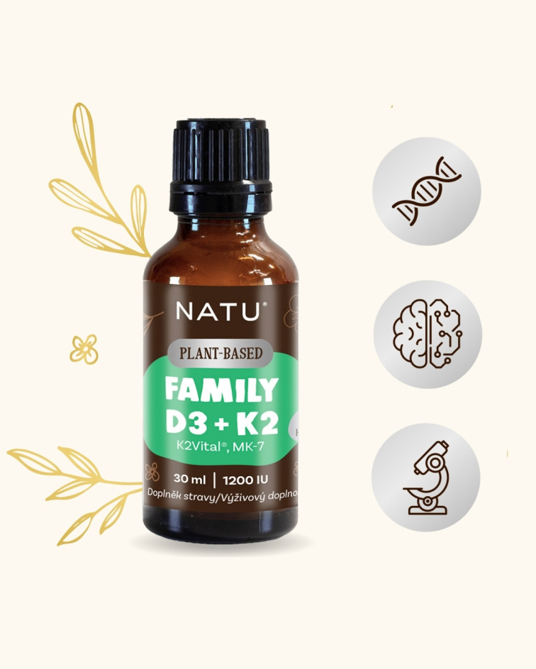 Family Vitamin D3+K2 (MK-7) vegan 30 ml
