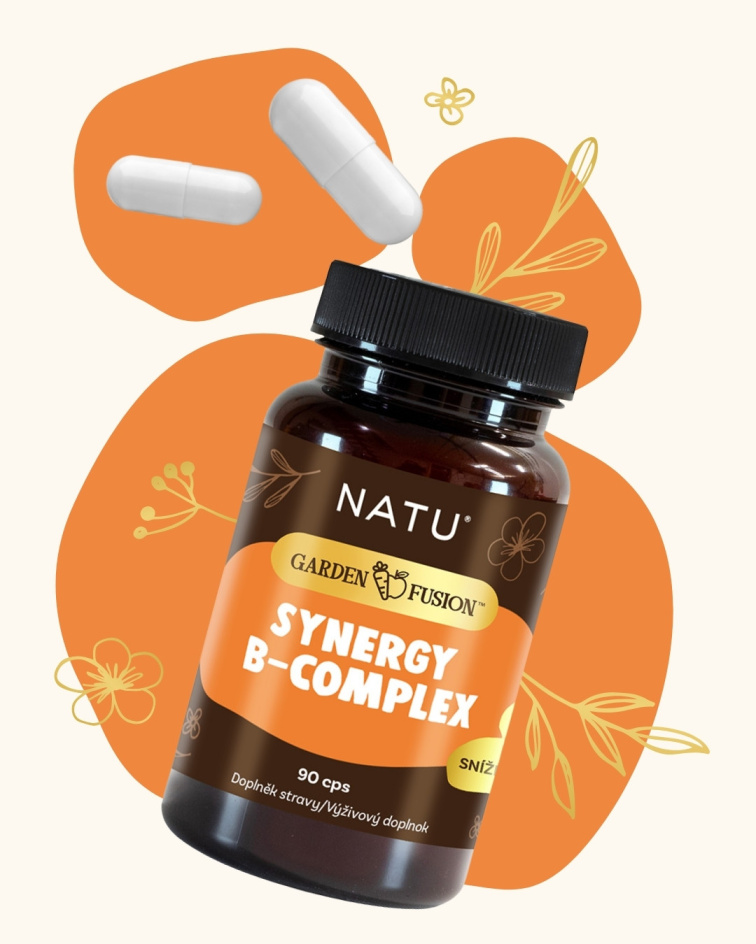 Garden Fusion Synergy B-Complex+cholin 90 kapslí